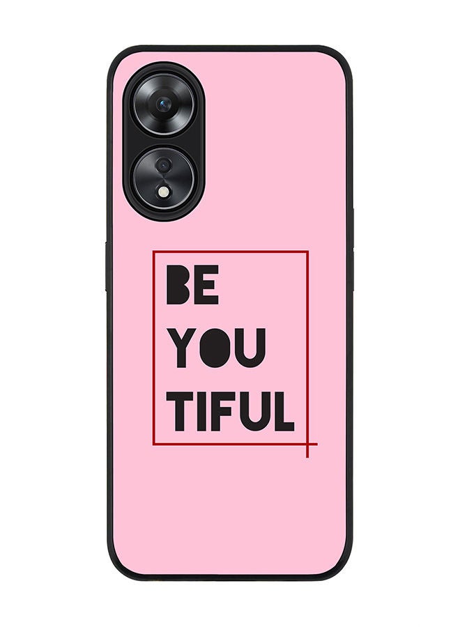 Stylizedd Rugged Black edge case for Oppo A78 5G / Oppo A58 5G Slim fit Soft Case Flexible Rubber Edges Anti Drop TPU Gel Thin Cover -  Beyoutiful - Image 1