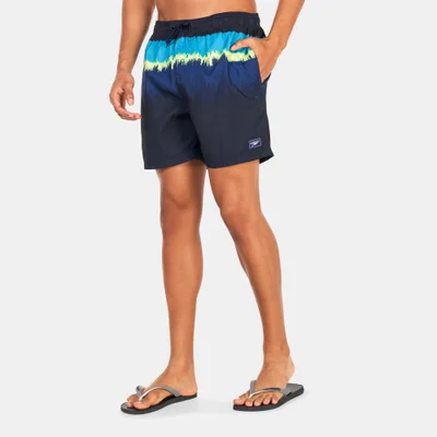 speedo Men's Placement Leisure 16-Inch Swimming Shorts