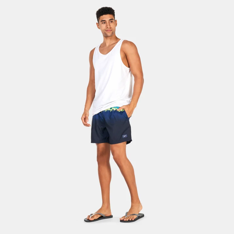 speedo Men's Placement Leisure 16-Inch Swimming Shorts