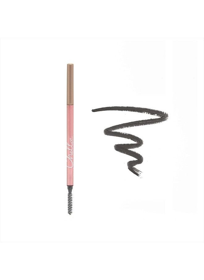Eyebrow Pencil, Graceful Grey - Vegan, Gluten Free, Cruelty Free, Paraben Free Eye Makeup, Long Wearing, Smooth Consistency