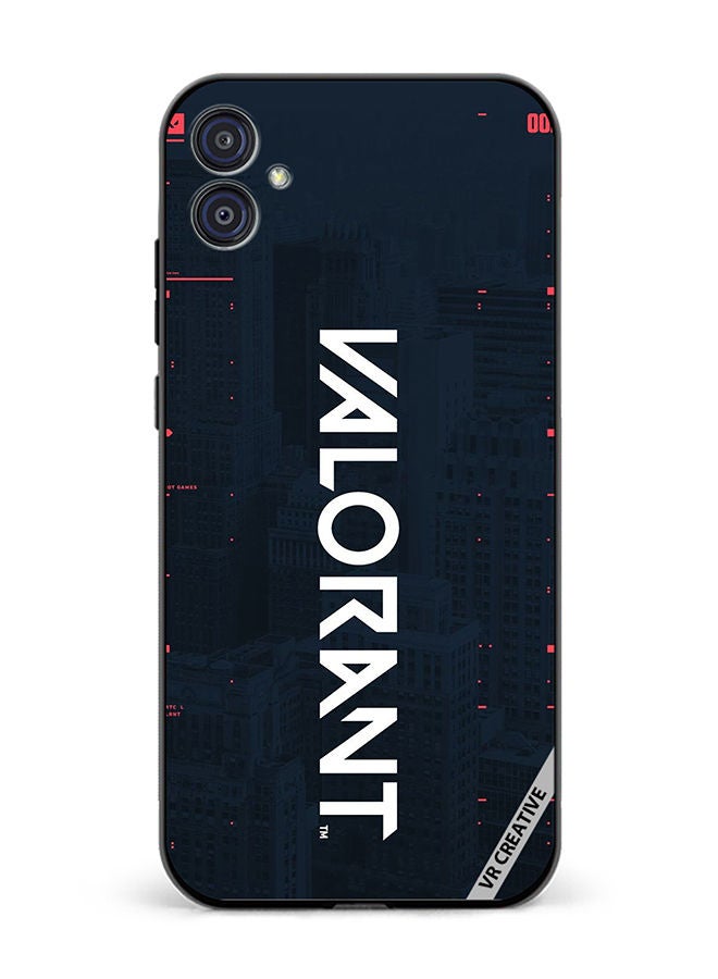 VR CREATIVE Protective Case Cover For Samsung Galaxy M04/F04 Valorant Design Multicolour - Image 1