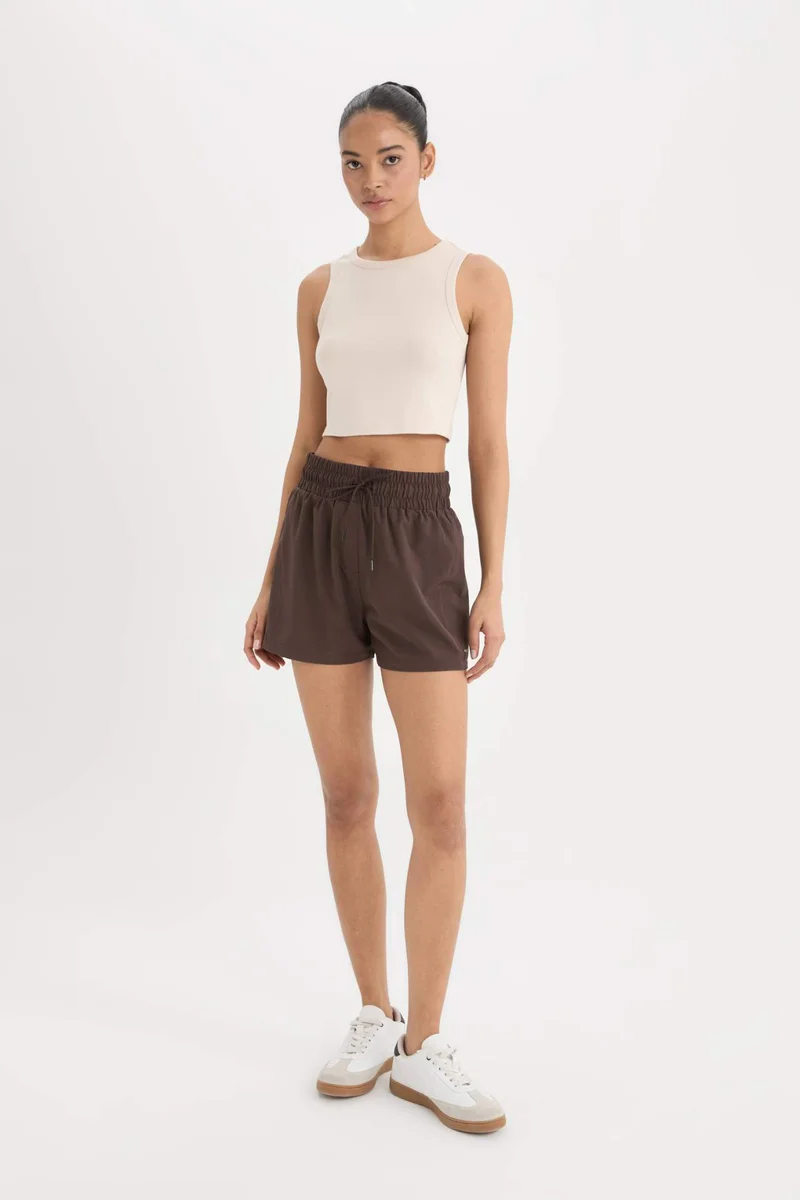ديفاكتو DeFactoFit Standard Fit Crew Neck Modal Sports Tank Top
