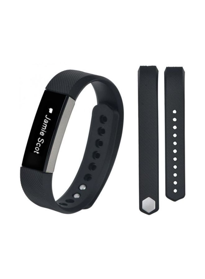 NIBEMINENT Replacement Band For Fitbit Alta Black  - Image 2