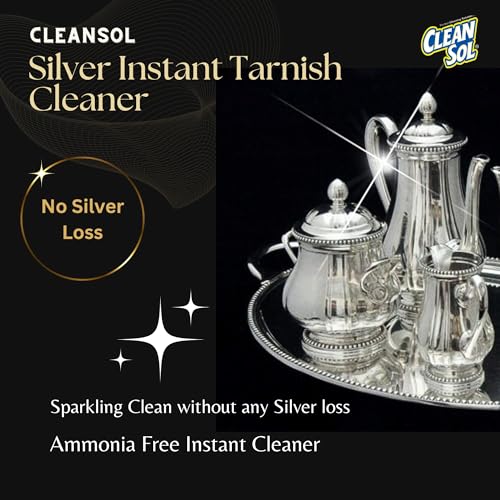 Cleansol Silver Dip Cleaner Liquid – 2 Litre | Instant Silver Cleaner & Tarnish Remover for Pooja Items, Utensils & Jewellery | Silver Shine Cleaning Liquid for Silverware & Ornaments - Image 4
