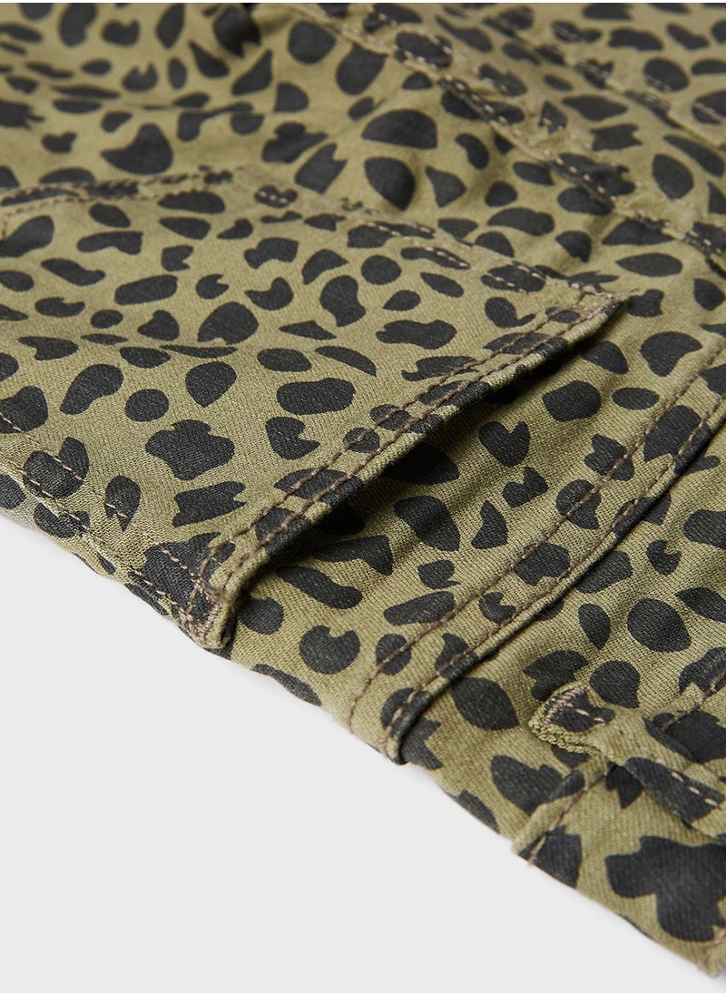 MANGO - Kids All-Over Printed Slim Jeans - Image 1