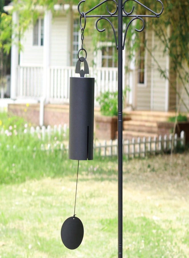 ASTARIN Wind Chimes for Outside Deep Tone Heroic Windbell Deep Resonance Serenity Bell Outdoor Decor for Patio,Yard,Porch,Garden(Matte Black) - Image 1