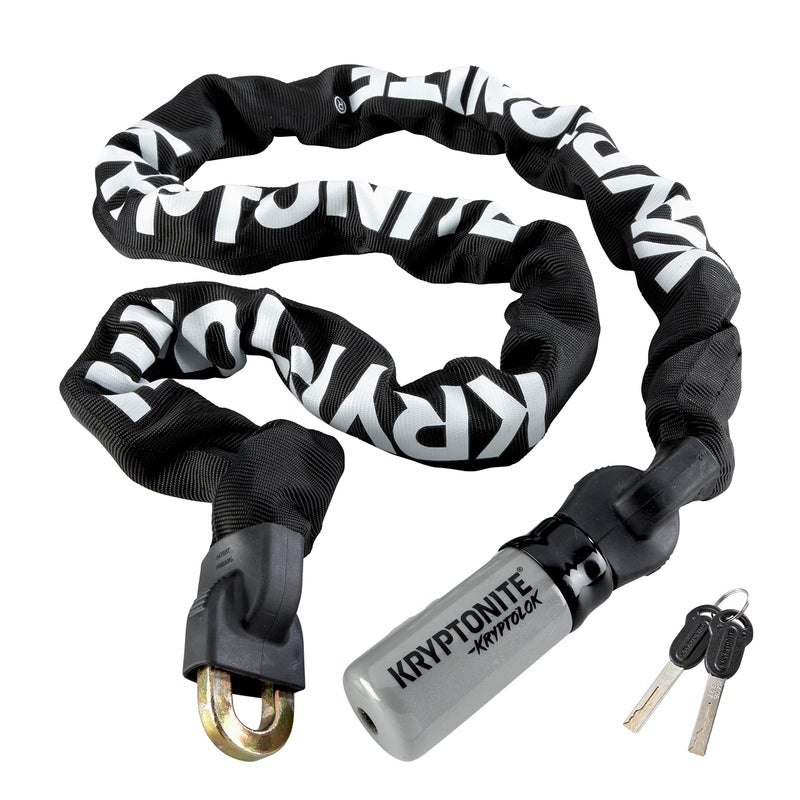 Kryptonite Kryptolok 915 Bike Chain Lock 5 Feet Long Heavy Duty AntiTheft Sold Secure Gold Bicycle Chain Lock with Keys for Bike Motorcycle Scooter Bicycle Door Gate Fence