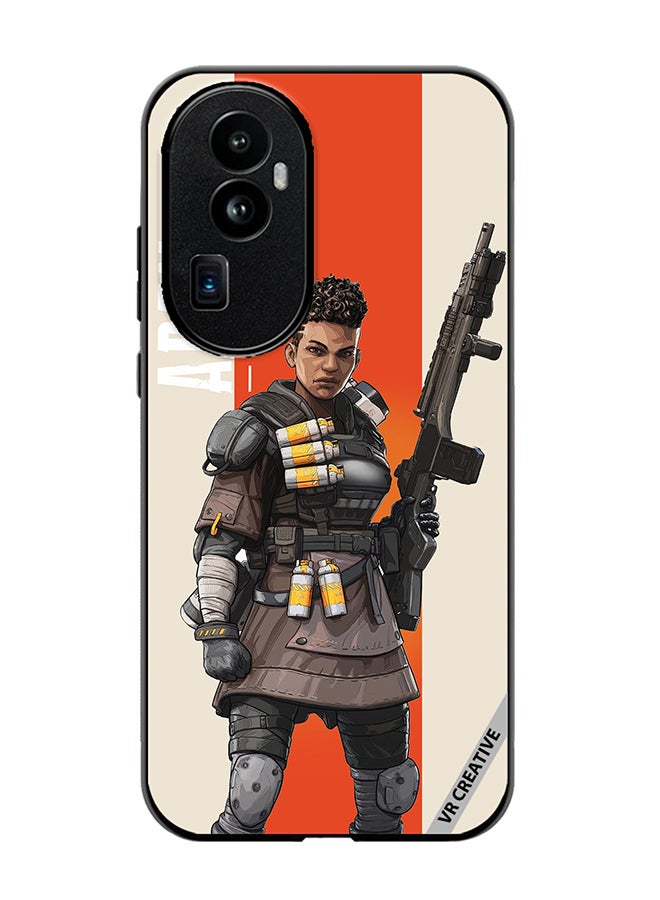 VR CREATIVE Protective Case Cover For Oppo Reno 10 Pro Plus Apex Legends Bangalore Design Multicolour - Image 1