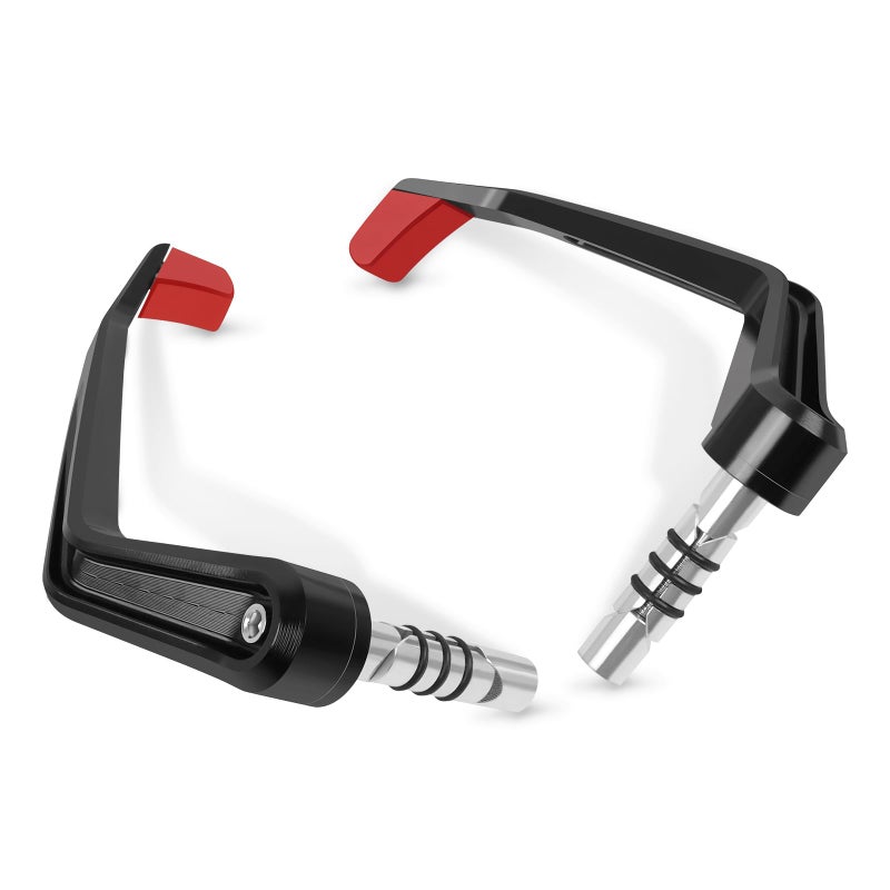 HAONEL Compatible with 78 22mm Brake Clutch Lever Guard CNC Aluminum Red Motorcycle Handlebar Levers Protector Accessories - Image 2