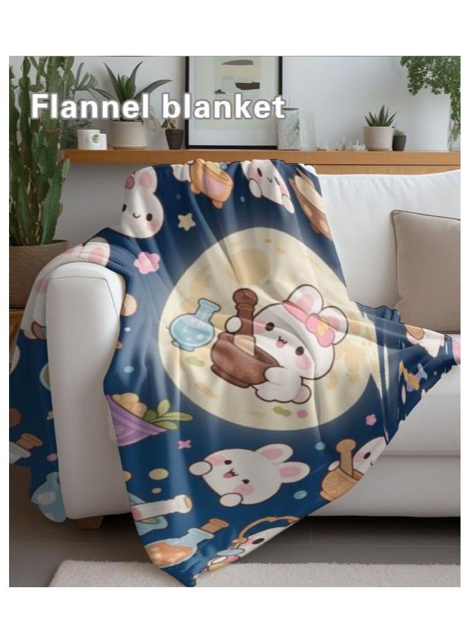 general Children's or student cartoon flannel thin blanket (warm and comfortable, suitable for sleep, games) 100cm*150cm - 476 - Image 4