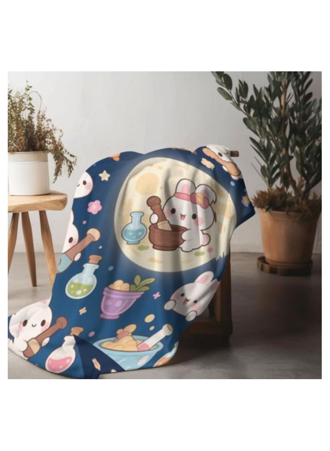 general Children's or student cartoon flannel thin blanket (warm and comfortable, suitable for sleep, games) 100cm*150cm - 476 - Image 5