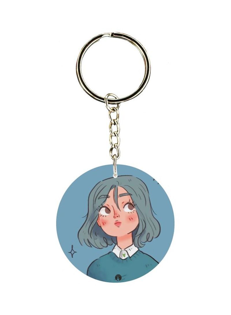 Character Printed Keychain