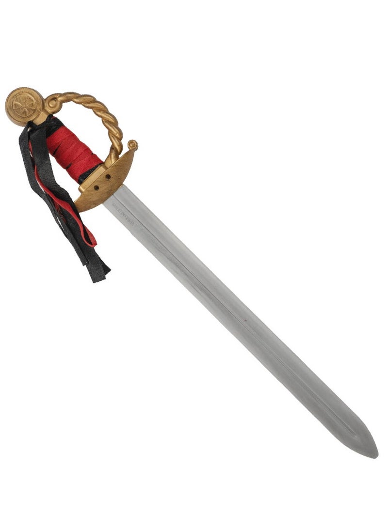 ماد_تويز سيف القراصنة العتيق/كاتانا مع إكسسوار أزياء الهالوين الطويل مقاس 50 سم للأطفال والكبار، خدعة أو حلوى لعب الأدوار، تلبيس أحداث الحفلات - Image 2