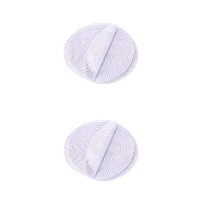 40 pcs Reusable Round Shape Design Steamer Pads Mat Silicone Non- Dumplings Mat Steamed Buns Baking Pastry Dim Sum Mesh-Diameter (Diameter 18CM White) - Image 1
