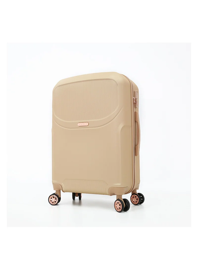 جيوردانو حقيبة سفر ترولي صلبة  قطع كاكي