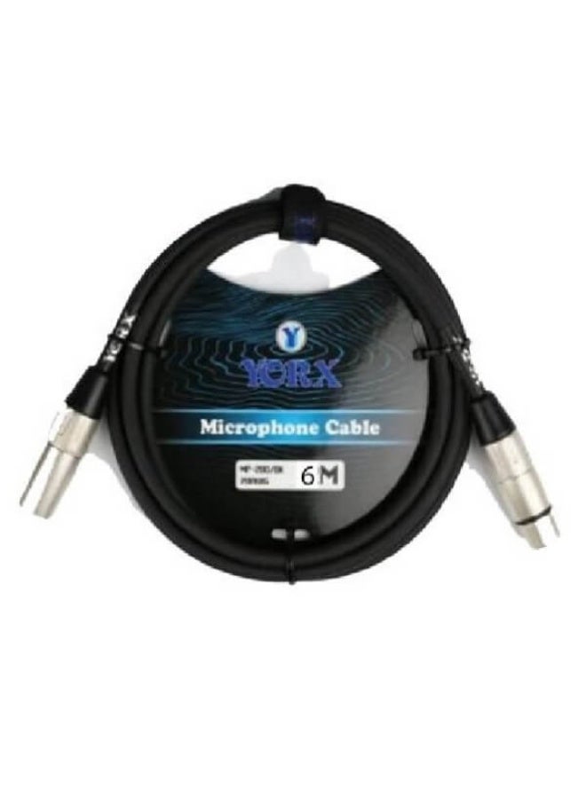 يوركس سلك مايكروفون أسود MP-280-6M XLR To XLR