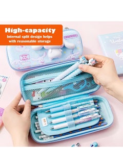 AUTOYSUR Pencil Case,pen storage box 3D stereo cartoon cute pencil case and pencil cap great gift for girls and boys (Cinnamoroll)  - Image 5