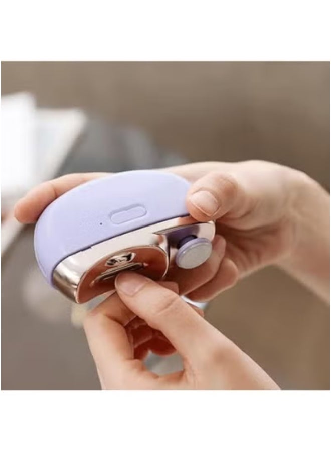 JAJEEK Electric Automatic Nail Clipper – Safe and Quiet Rechargeable Nail Trimming Tool for Adults, Seniors & Kids – Easy One-Button Operation with Precision Cutting Blades – Portable, Ergonomic Design for Comfortable Grooming at Home or Travel - Image 1