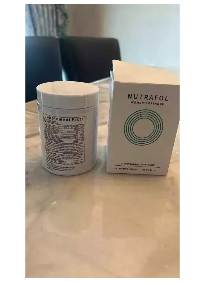 NUTRAFOL - NUTRAFOL Nutrafol Women's Hair Growth Supplement 120 Capsules - Image 1