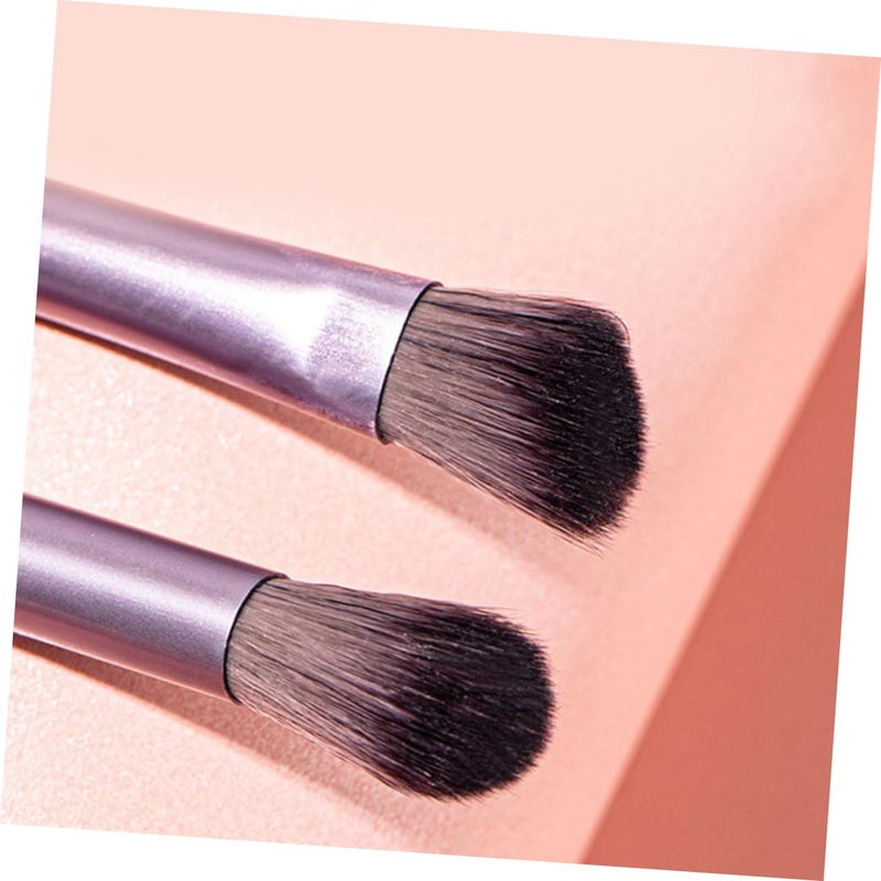 ABOOFAN Eyeshadow Brush Set 4pcs with Bag Portable Eye Makeup Brushes Angled Cosmetic Tools for Travel and Daily Use - Image 5