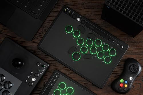8BitDo All-Button Arcade Controller for Xbox Series X|S, Xbox One & PC, 2.4G Wireless, Low-profile Mechanical Switches, Programmable Buttons, Hot-swappable PCB, RGB Lighting - Officially Licensed - Image 5