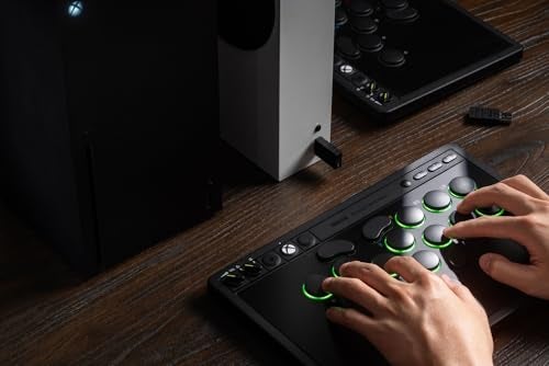 8BitDo All-Button Arcade Controller for Xbox Series X|S, Xbox One & PC, 2.4G Wireless, Low-profile Mechanical Switches, Programmable Buttons, Hot-swappable PCB, RGB Lighting - Officially Licensed - Image 3