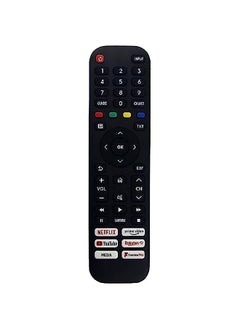 HuHa Replacement Remote Control Compatible With Ikon Smart TV with NETFLIX And YOUTUBE Button 
