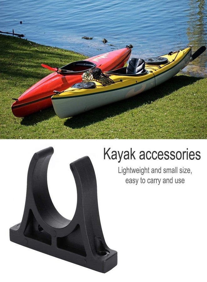 Dilwe Oar Holder Kayak Paddle Holder, 1 Pair Paddle Clip Holder Oar Keeper Mount Holder for Canoes Kayaks Boats - Image 3