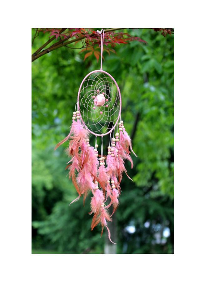 إسكدنيا صائدة أحلام للزينة وردي 20x3x20سنتيمتر