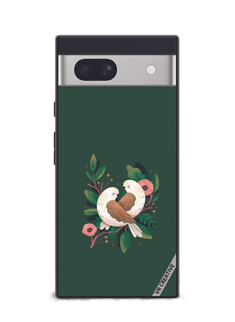 Protective Case Cover For Google Pixel 7a Birds Design Multicolour