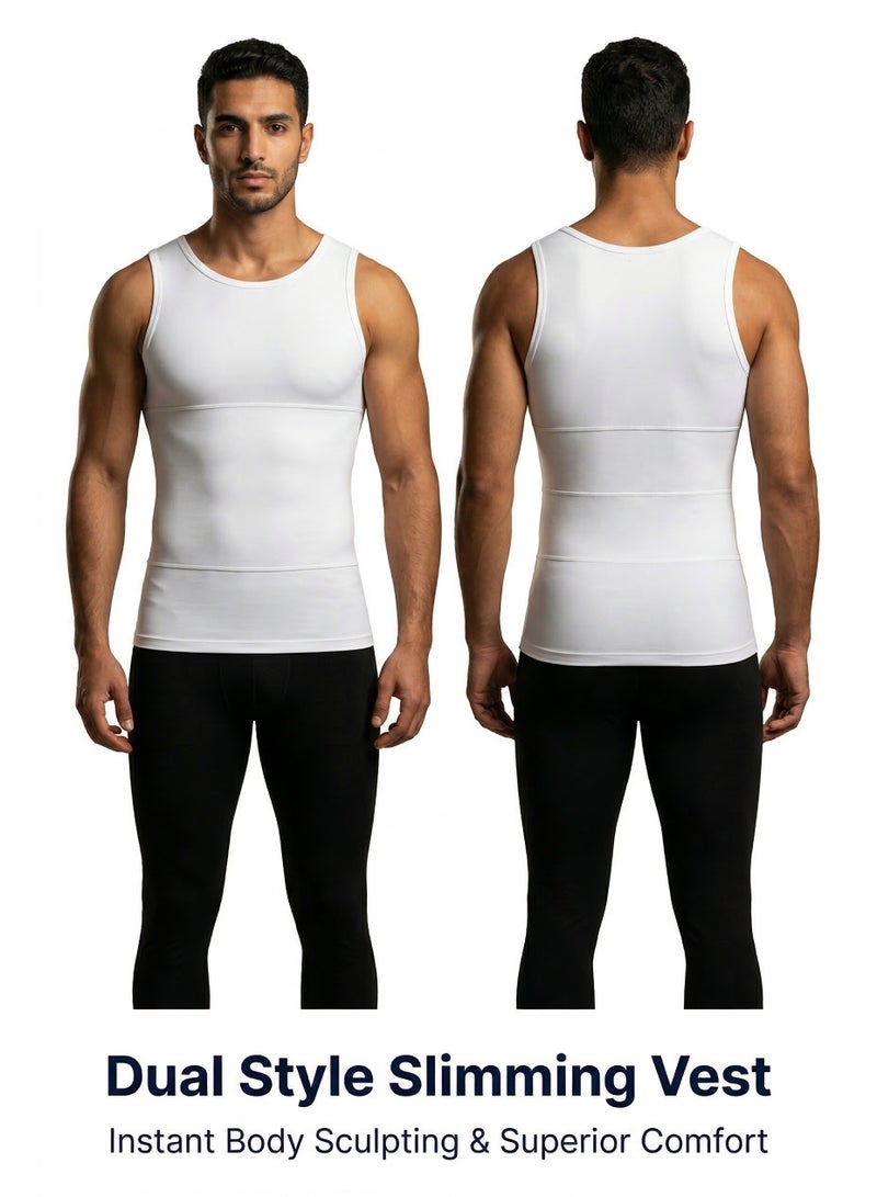 مشد جسم للرجال - مشد بطن لتنحيف الجسم مخفي تحت الملابس - Image 1