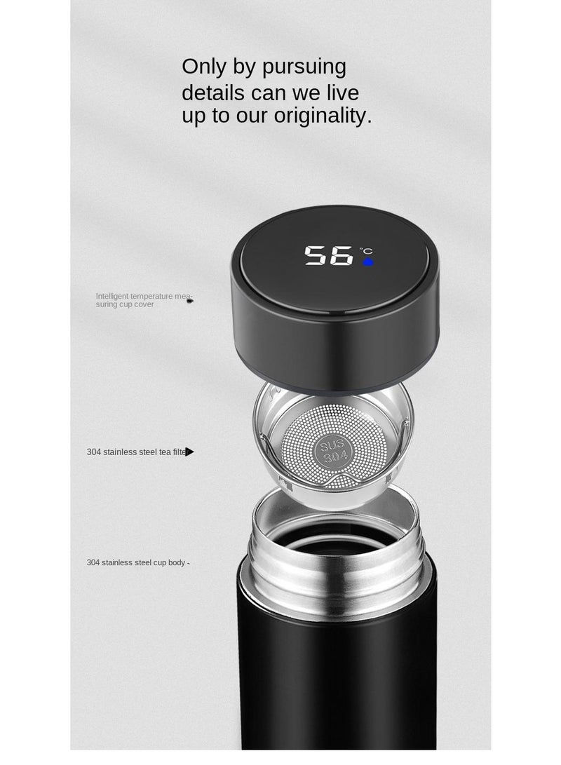 Y&D Red Intelligent Display 304 Stainless Steel Thermos Cup  - Image 3