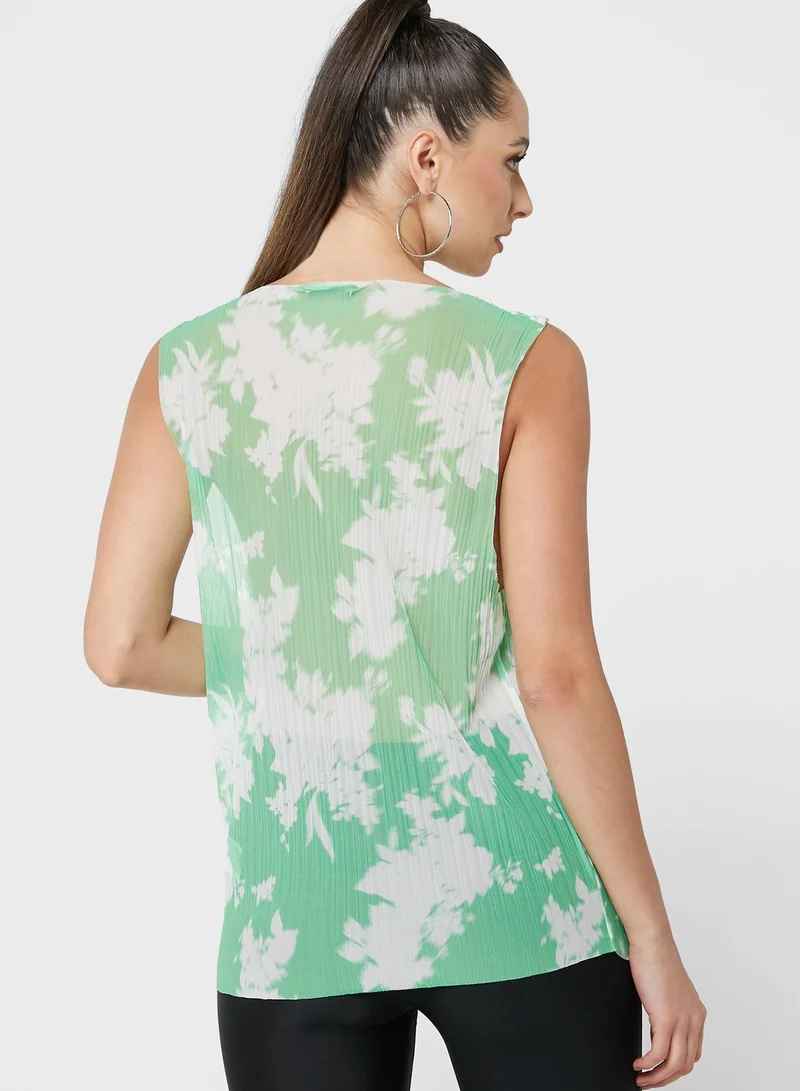 Topshop Maternity Mesh Detail Tank