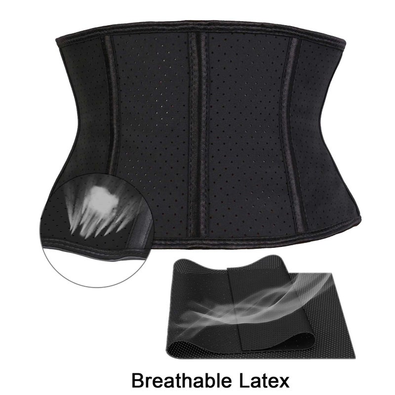 Atbuty Short Torso Waist Trainers for Women under Clothes Hourglass Underbust Waist Cincher Steel Boned for Back Support - Image 4