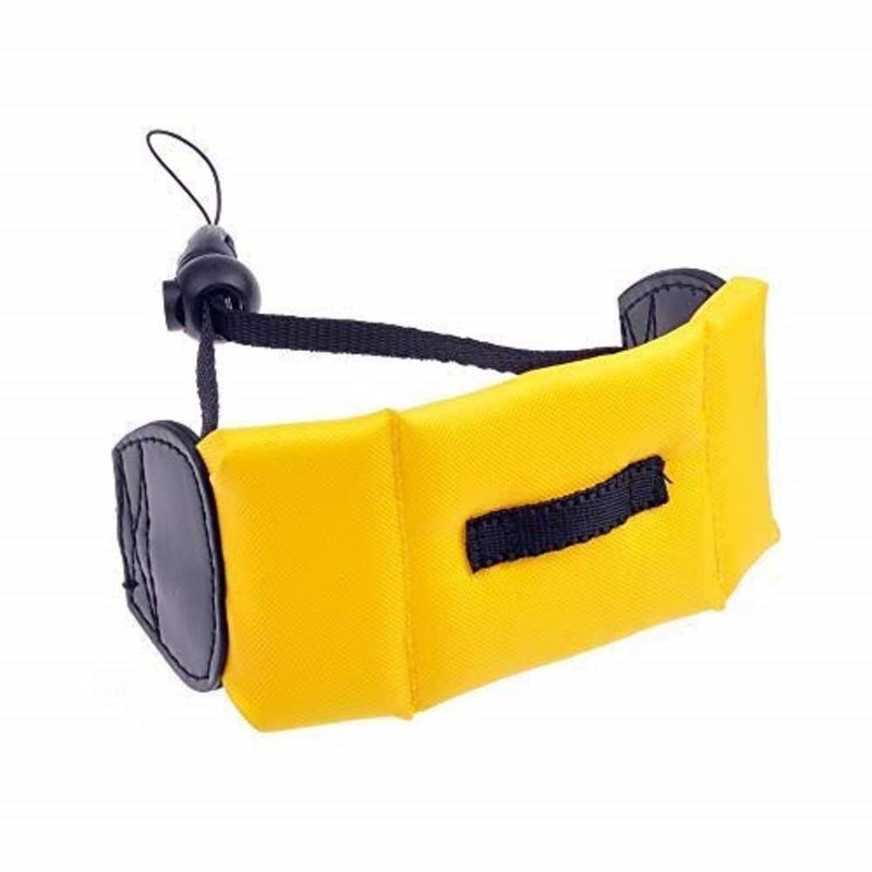 Action Pro Safety Floating Diving Wrist Strap Floaty Bobber Compatible with GoPro Hero 13 12 11 10 9 8 7 6 5 4 3+ 3 SJCAM Yi 4K Eken DV etc Action Camera & Smartphones (Yellow) - Image 1