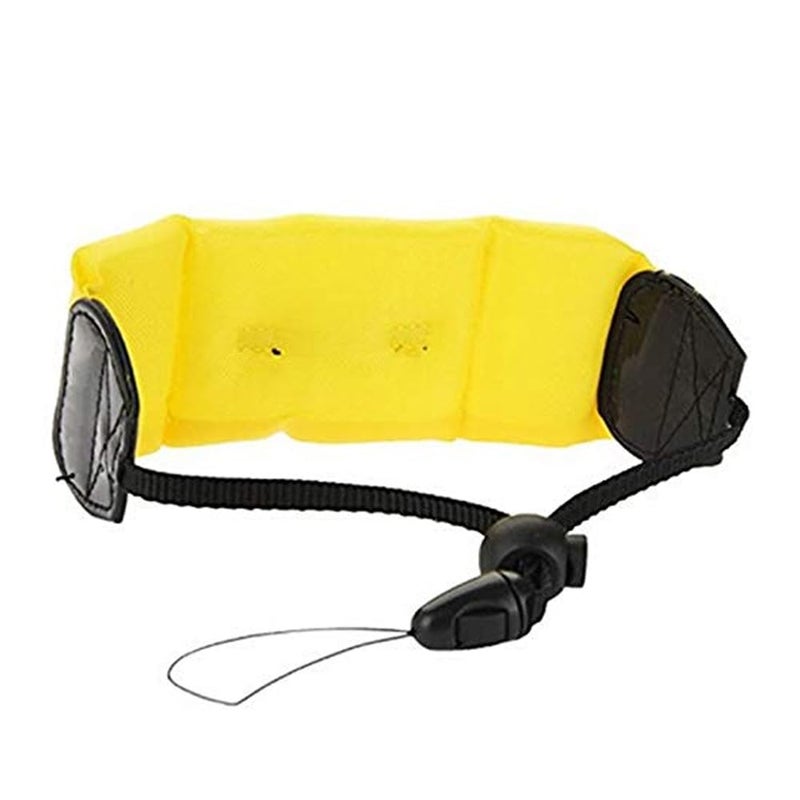 Action Pro Safety Floating Diving Wrist Strap Floaty Bobber Compatible with GoPro Hero 13 12 11 10 9 8 7 6 5 4 3+ 3 SJCAM Yi 4K Eken DV etc Action Camera & Smartphones (Yellow) - Image 3