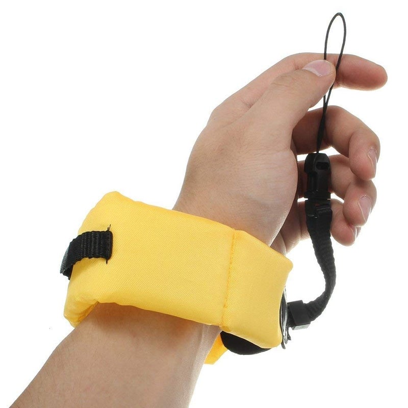 Action Pro Safety Floating Diving Wrist Strap Floaty Bobber Compatible with GoPro Hero 13 12 11 10 9 8 7 6 5 4 3+ 3 SJCAM Yi 4K Eken DV etc Action Camera & Smartphones (Yellow) - Image 5