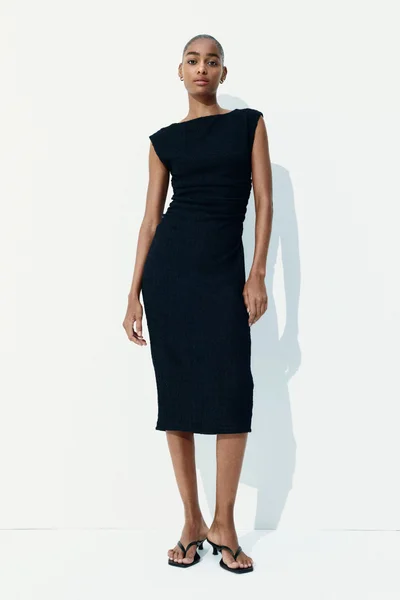 H&M Draped bodycon dress