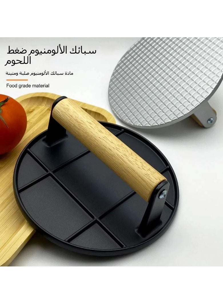 General Kitchen Gadgets Hamburger Meat Press Round, Meat Press Board Meat Press  - Image 2