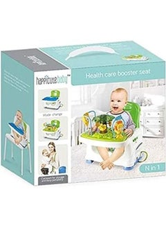 Kiditos Rainforest Health Care Booster Seat Dining Chair With Toy Front Tray With Portable Music