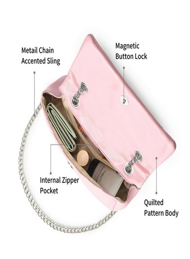 Fastrack Casual Sling Bag with Magnetic Button for Girls, Medium Size with Internal Zipper, Made with High-Quality Faux Leather, Versatile and Durable Design - Image 3