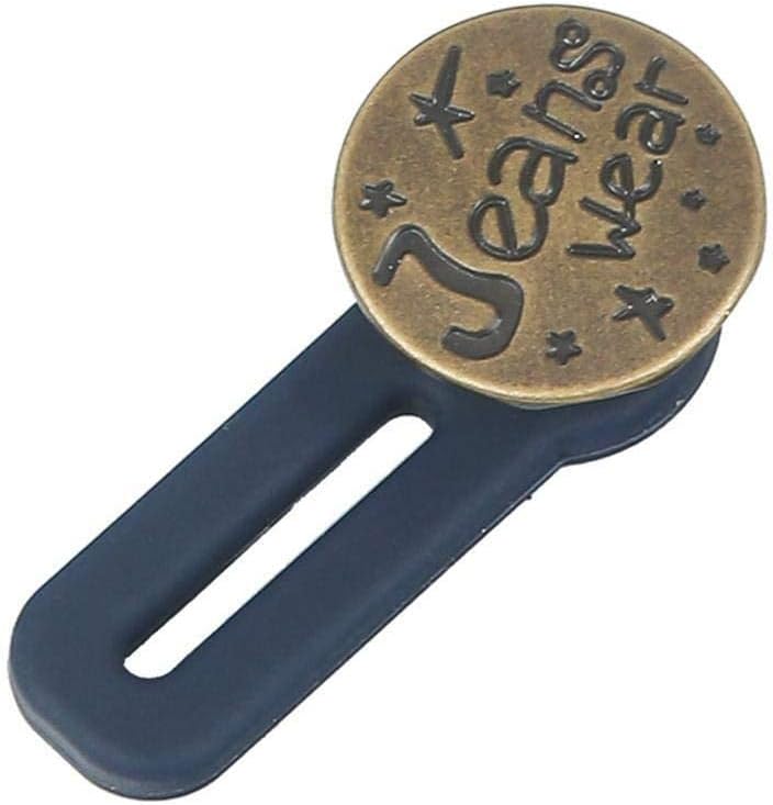 woobles Metal Button Extender for Pants Jeans Free Sewing Adjustable Retractable Button Waistband Extenders Expander Waist Y3Z9 10# - Image 1