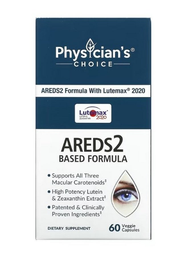 Physician's CHOICE Areds2 Based Formula 60 Veggie Capsules  - Image 1