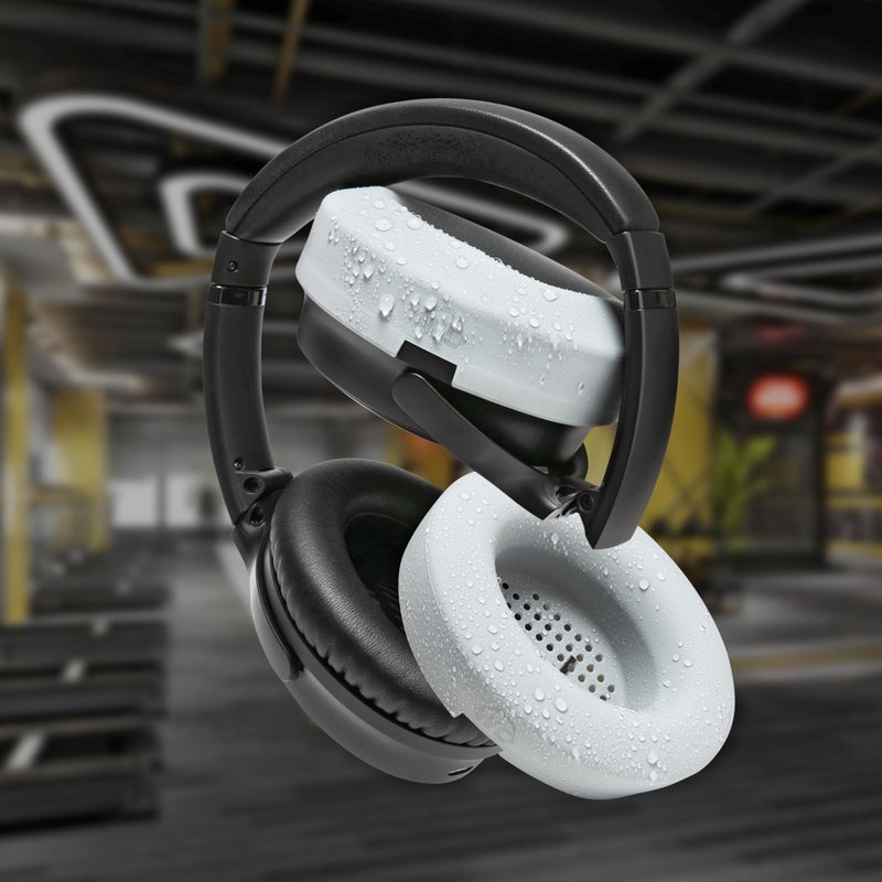 WC SweatZ QuietComfort - Patented Earpad Covers for Bose QuietComfort 45, 35, 35ii, QC2, QC25, QC15, AE2, AE2i, SoundTrue, SoundLink by Wicked Cushions | Sweatproof & Easily Washable | Silver - Image 4