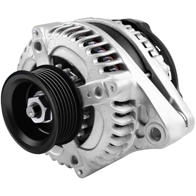 ASTOU V6 3.5L 130Amp New Alternator fit for Honda Odyssey 2005 2006 2007, Pilot 2005 2006 2007 2008, for Acura TL 2007 2008 Replace# AND0339 31100-RGL-A01 11099 - Image 1