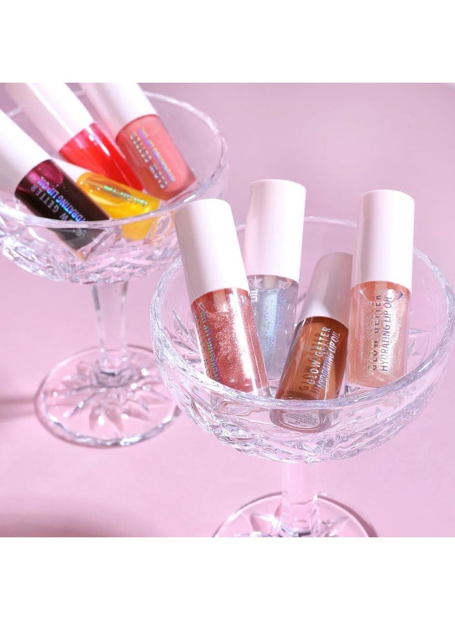moira Glow Getter Hydrating Lip Oil (009, Bubble Pink) - Image 3