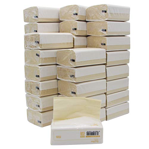 DrDirt Bamboo Facial Tissue Towels Paper in Bulk 36 Packs Refill Unscented Mini Travel Packs 3 Ply 110 Count 110 Sheets - Image 1