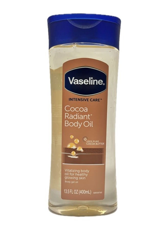 cocoa radiant body oil 400ml