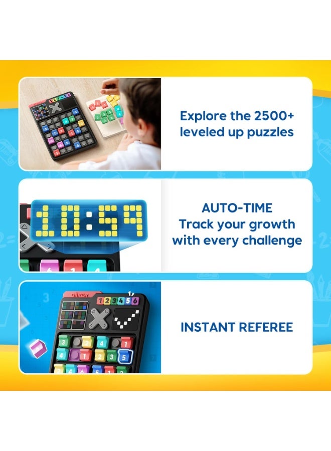 GiiKER Smart Sudoku Puzzle Board Game, Original 2500 Challenges Brain Teasers Desktop Puzzle Toys, Learning & Education STEM Toys for Kids, Travel, Christmas, Birthday Gifts for Teens & Adults - Image 2