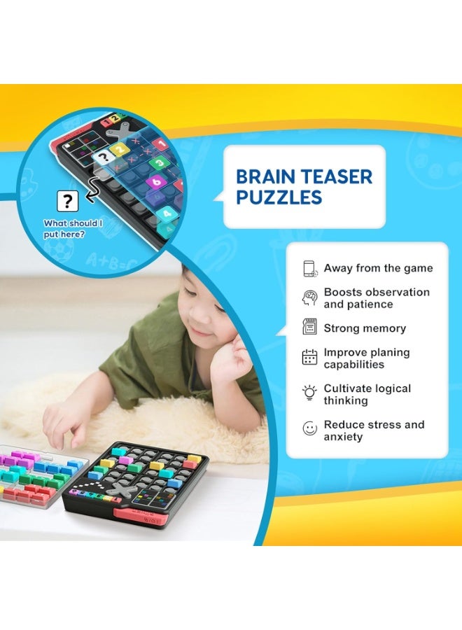 GiiKER Smart Sudoku Puzzle Board Game, Original 2500 Challenges Brain Teasers Desktop Puzzle Toys, Learning & Education STEM Toys for Kids, Travel, Christmas, Birthday Gifts for Teens & Adults - Image 3